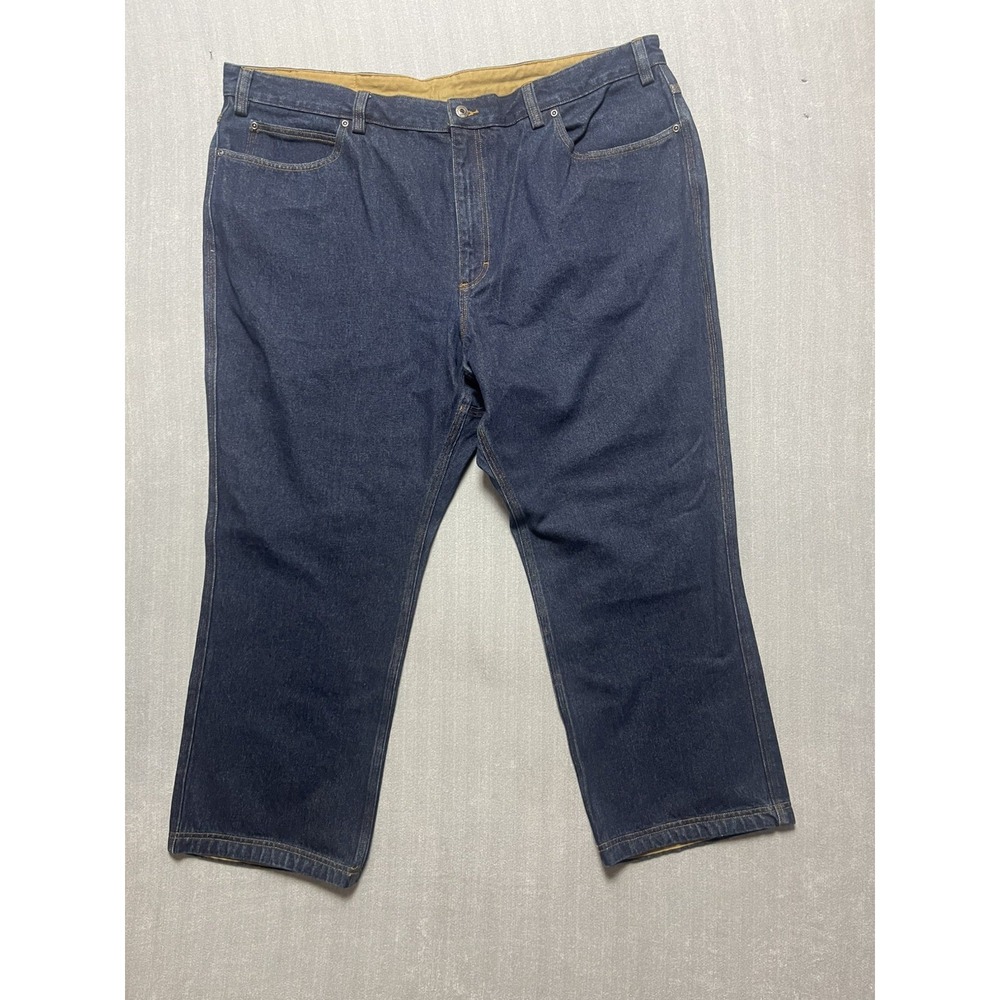 Duluth Trading Co. Men's Blue Cargo Pants 100% Cotton Regular Fit Pockets